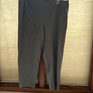 Gray Cropped Pants